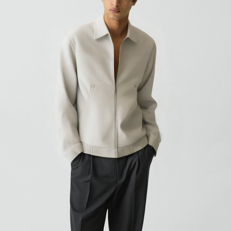 Men's high-street style loose-fitting baseball jacket