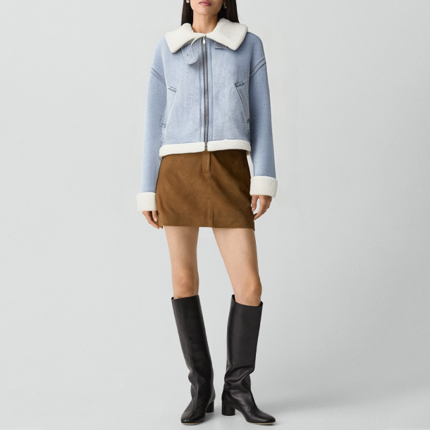 Reversible short women's jacket