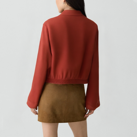 Women's short pilot jacket