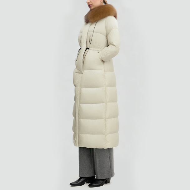 High-quality women's winter warm down jacket